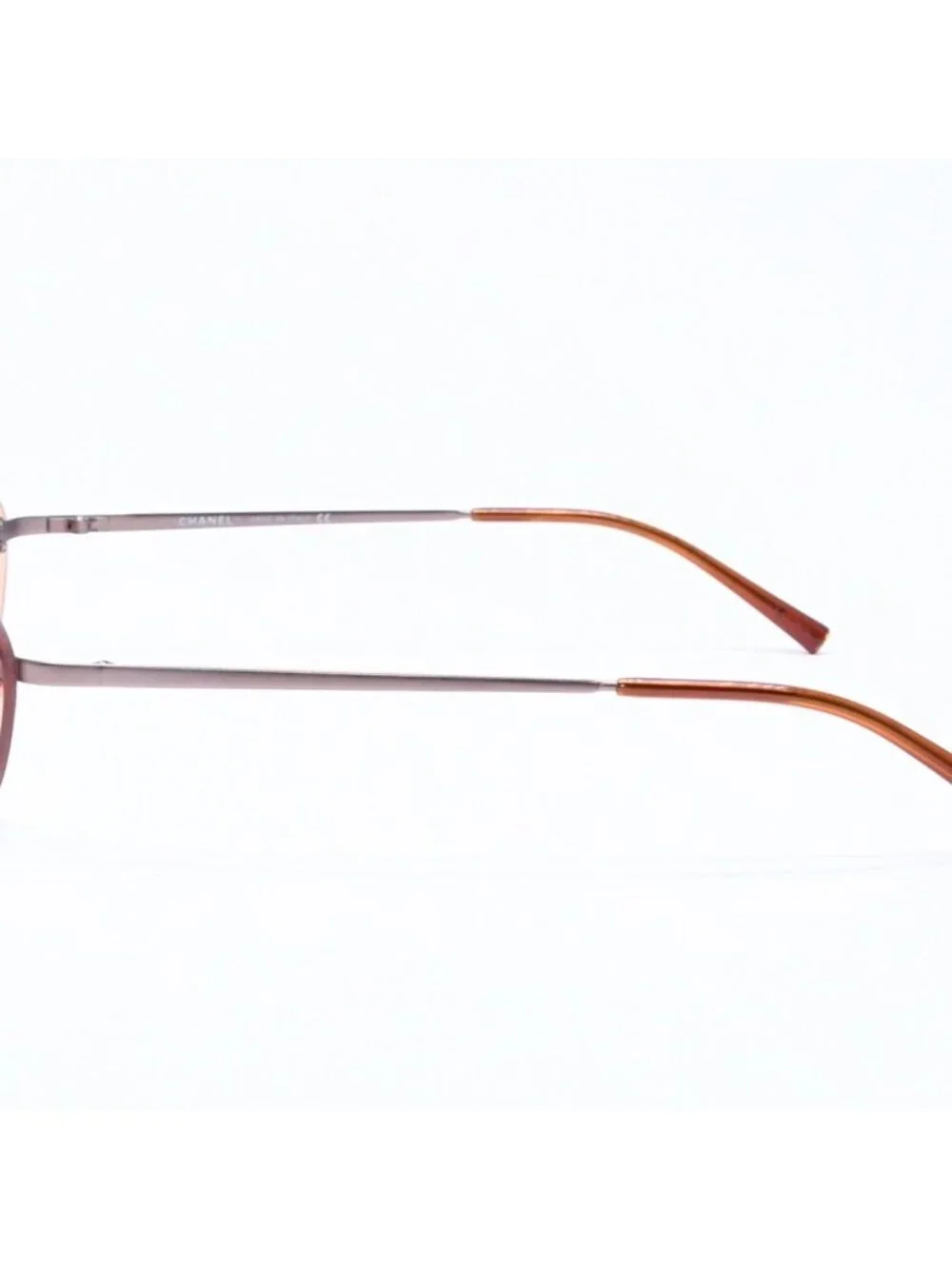 Chanel Sunglasses Eyewear CC Logo Orange Brown